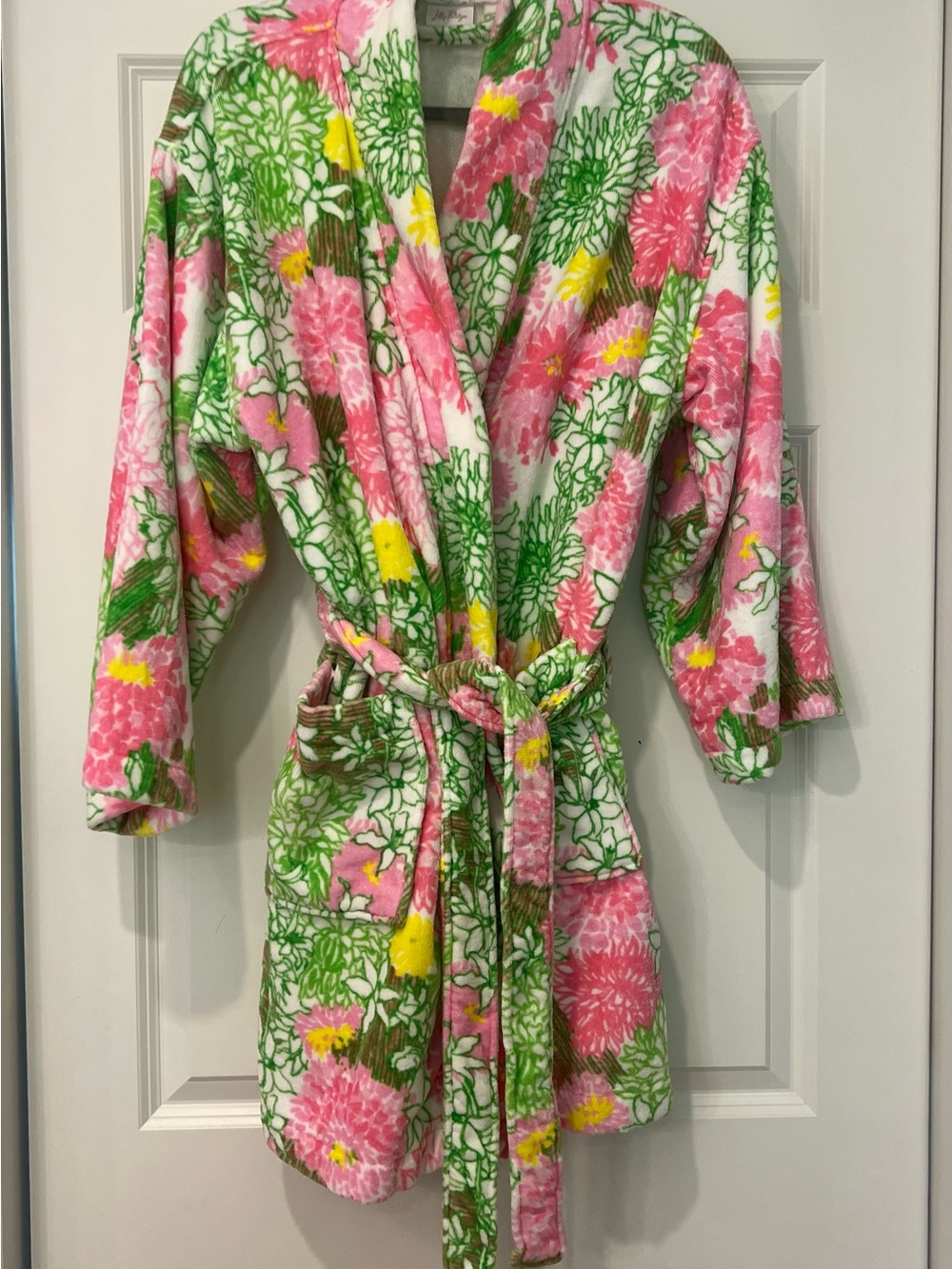 Lilly Pulitzer Luxe Terry Robe - Picture 3 of 16